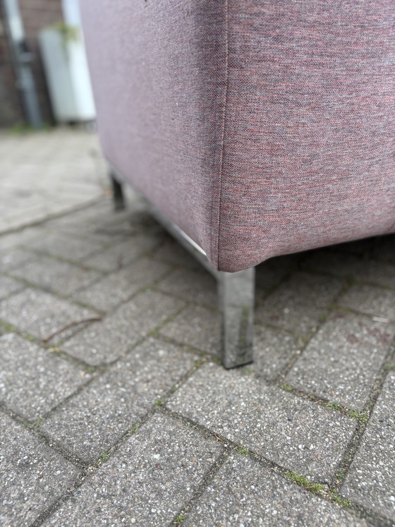 Image 1 of Canapé Gelderland en tissu rose chiné