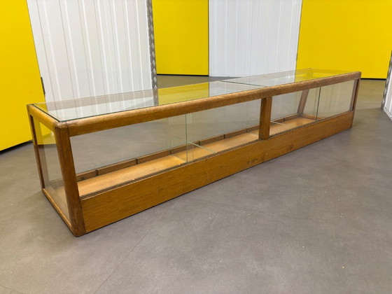 Image 1 of Beautiful vintage counter display cabinet