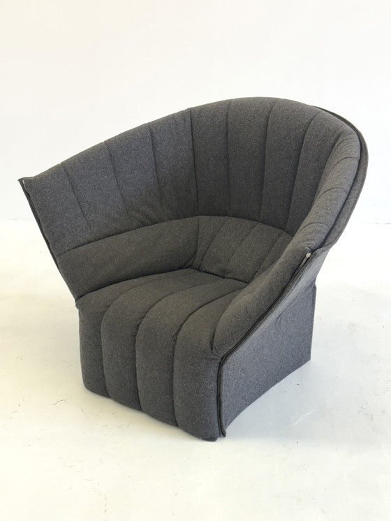 Image 1 of Moel Armchair in Dark Gray by Ligne Roset by Inga Sempé