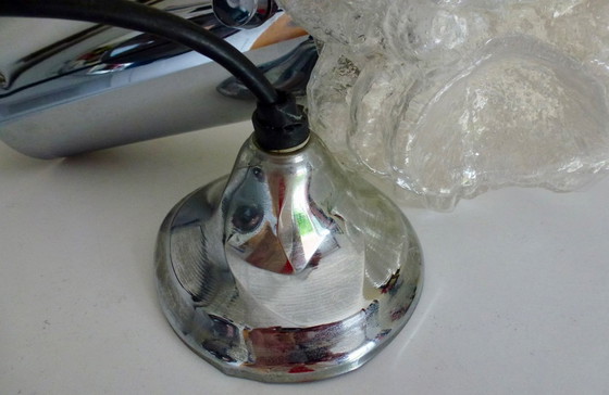 Image 1 of Een vintage Glashütte Limburg hanglamp uit de jaren '70.