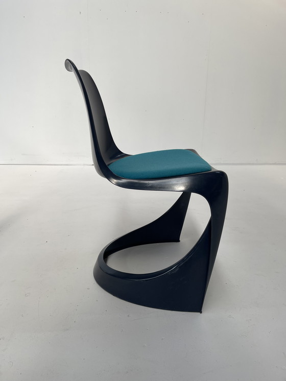 Image 1 of Set vintage di 4 sedie Space Age di Steen Østergaard per Cado