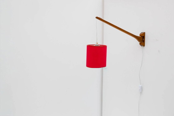 Scandinavian Mid-Century modern Wall lamp/swing teak lamp – Wall lights (photo 9 of 11)