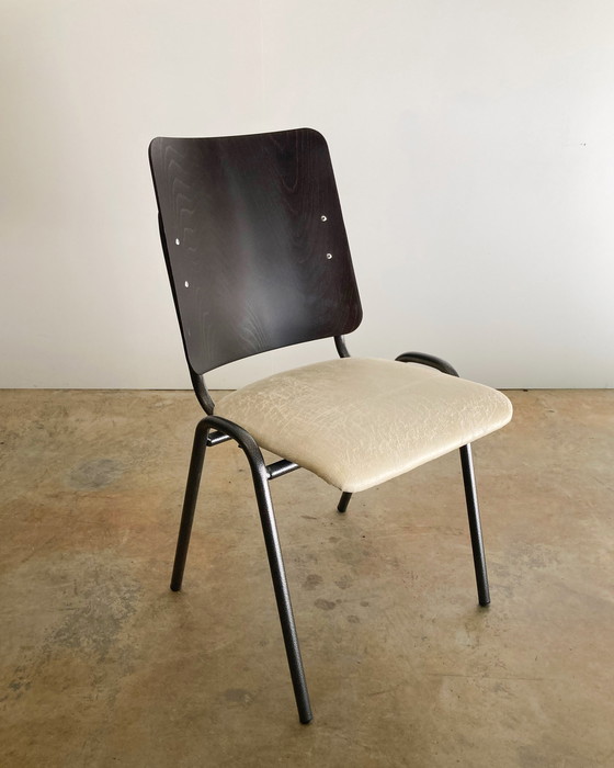 Image 1 of 6x Chaise d'école vintage Le Faucon