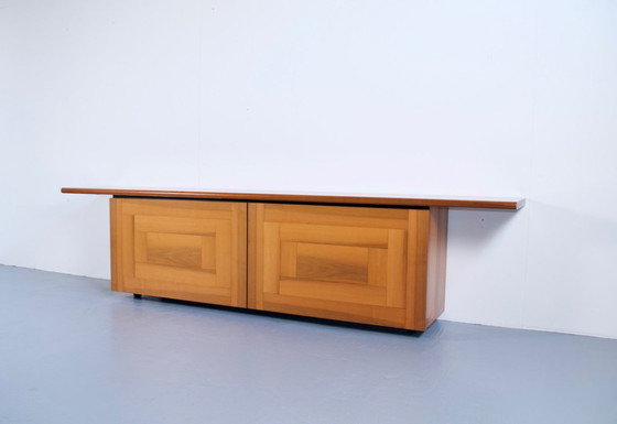 Image 1 of SHERATON SIDEBOARD GIOTTO STOPPINO & LODOVICO ACERBIS EXOTIC WOOD ACERBIS PUBLISHER 1977