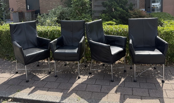 Montis Chaplin – Sillas de comedor, Leather, Metal (photo 7 of 7)