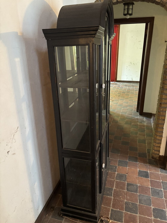 Schwarzer und brauner Kleiderschrank – Schränke, Wood (photo 8 of 14)