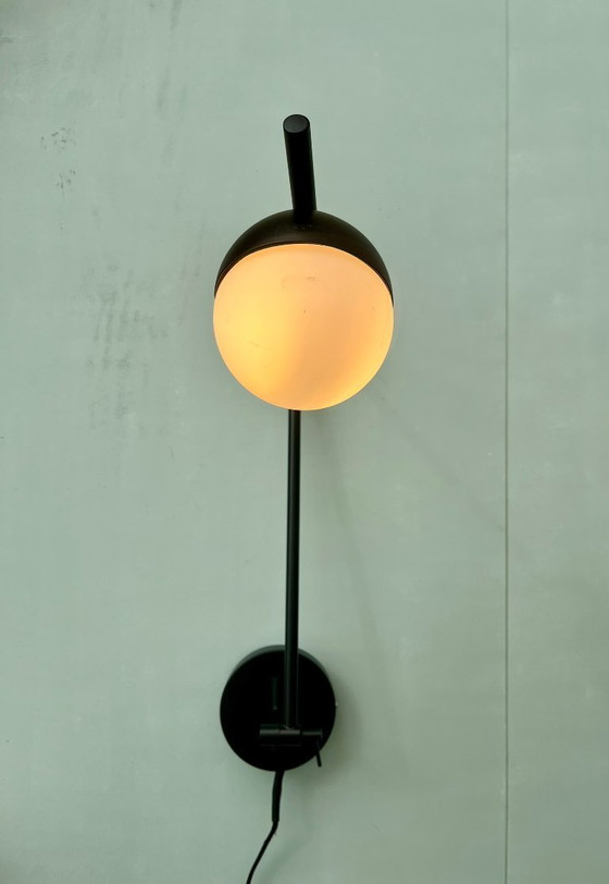 Image 1 of Nordlux wall lamp, light, lamp Denmark, postmodern, black, white, vintage