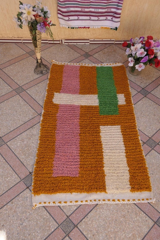 Handmade pure wool rug - hallway runner size 140/260 cm – Accupunto, Rugs & carpets (photo 3 of 8)