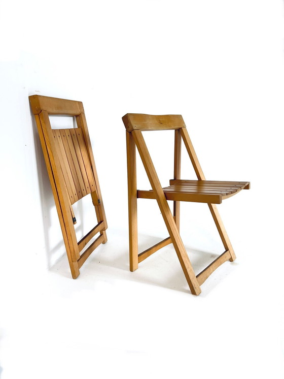 Image 1 of 2x sedia pieghevole &#39;Trieste&#39;, Aldo Jacober