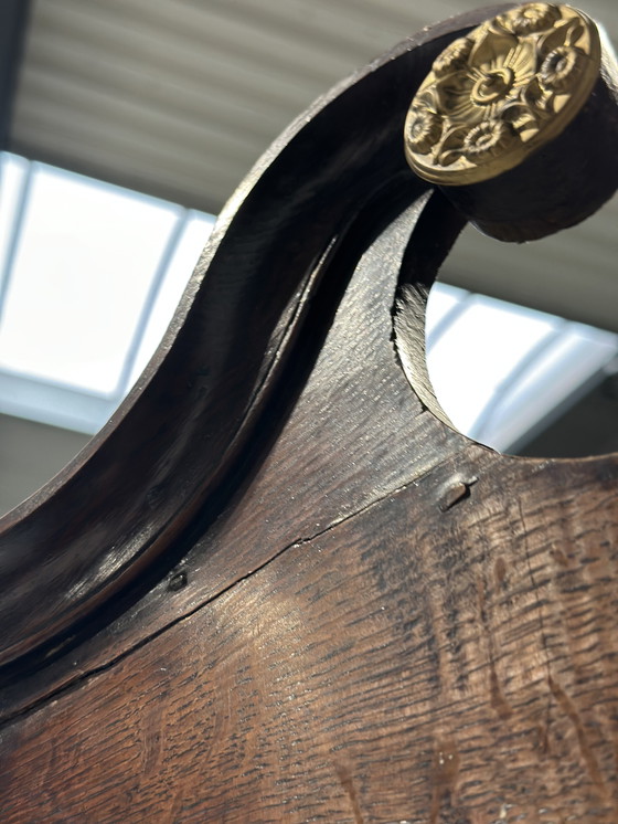 Image 1 of Horloge de parquet anglaise ancienne – R. Griffiths, Denbigh, fin XVIIIe / début XIXe siècle