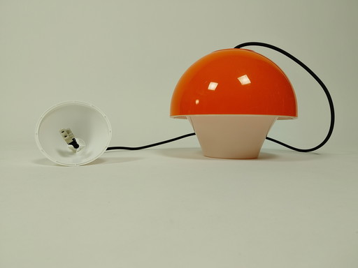Vintage Mushroom Pendant Lamp, 1970s