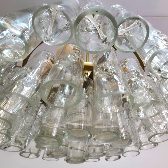 Image 1 of Doria kroonluchter buisjes vroeger jaren 60 model