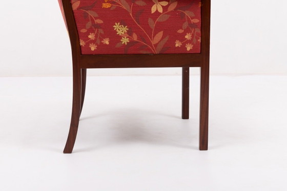 Image 1 of Fauteuil élégant moderne danois par Ole Wanscher pour P. Jeppensen, années 1960