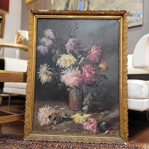 “Fleurs d’automne” Marthe Danard Puig, s. XX – Francia