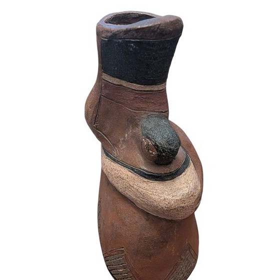 Image 1 of Statua in ceramica di una donna con bambino