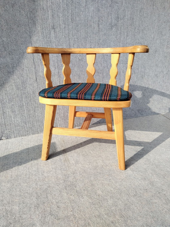 Chair Henning Kjaernulf – Dining chairs, Textile, Wood (photo 6 of 6)
