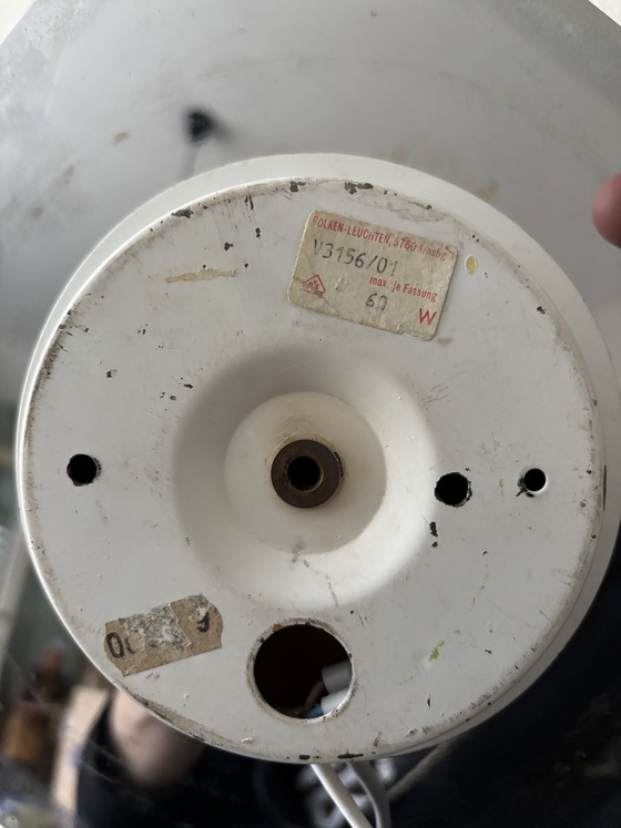 Image 1 of Lampada da parete vintage "Eisglas" Sölken Leuchten anni '70