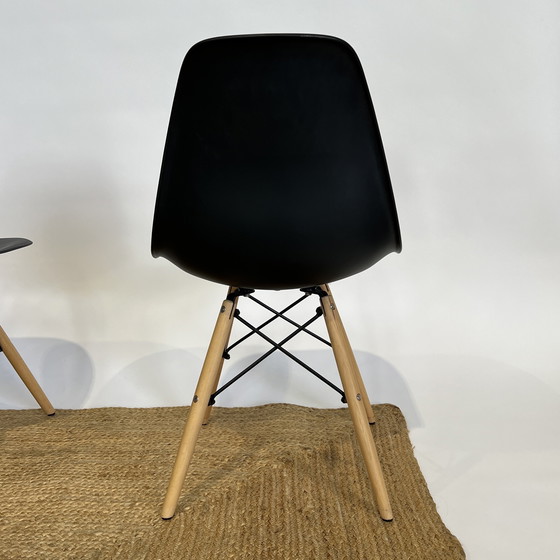 Image 1 of 4X Vintage Eetkamerstoelen