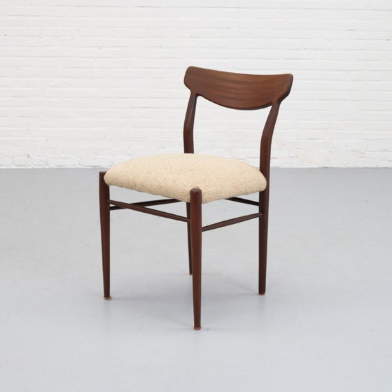 Image 1 of Ensemble de chaises de salle à manger Lübke années 60