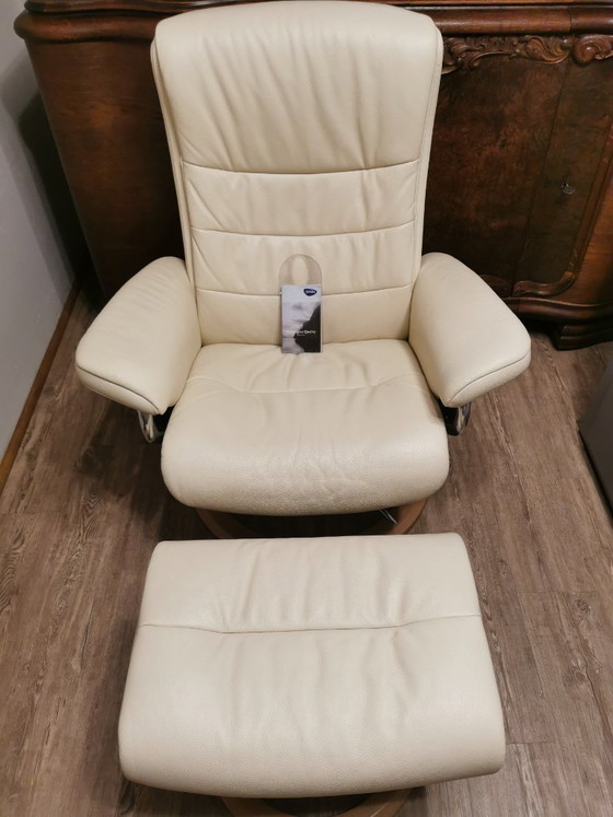 Stressless Nordic M, Como Nuevo – Sillones, Cuero (photo 10 of 10)