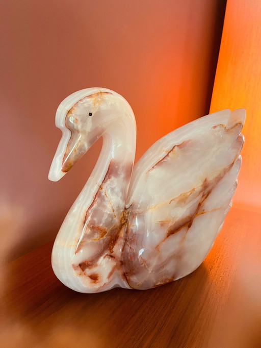 Onyx swan