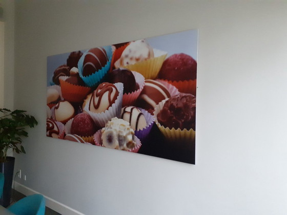 Image 1 of Large wall decoration 240 x 120 cm – modern, sleek, on lightweight forex