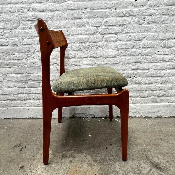 Image 1 of O.D. Møbler - 4X Dining Chair - Model 49 By Erik Buch