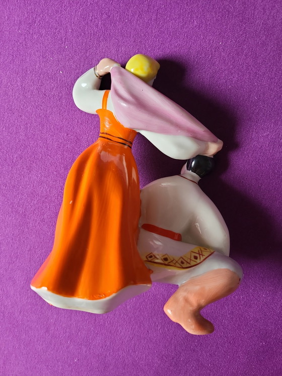 Image 1 of Figurine en porcelaine russe des années 1960 - estampillée.