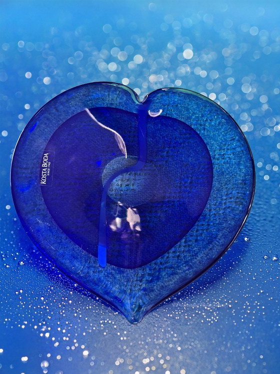 Image 1 of 1 prachtig Gunnel Sahlin art glass design stuk aan, ontworpen voor Kosta Boda. 