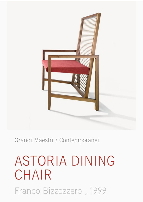 Image 1 of 6x Bonacina Astoria Design-Esszimmerstühle