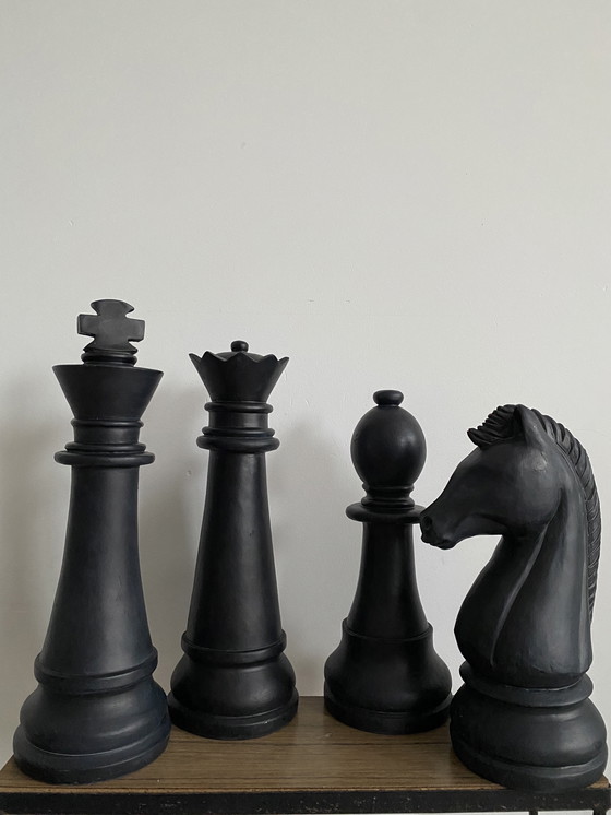 Image 1 of Big arty chess peaces - hone deco - hip