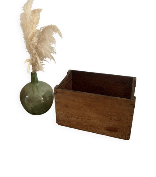 Alte Holzkiste – decoratieve objecten, Wood