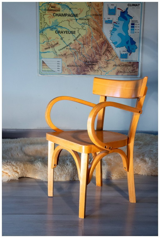 Poltrona per bambini Baumann degli anni '50