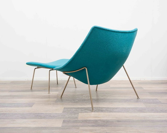 Image 1 of Oyster Chair with Ottoman by Pierre Paulin for Artifort