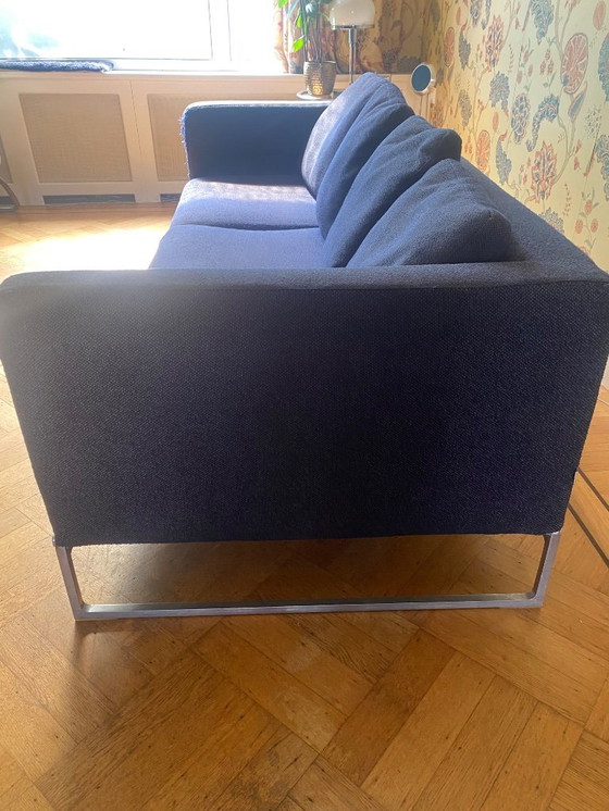 Image 1 of Set B&B Italia Sofa Loveseat Hocker model TIGHT antonio Citterio