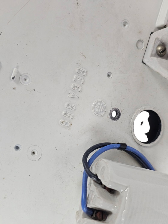 Image 1 of Bega Limburg - Lámpara de techo - Opalina - Metal - Alemania - Años 80