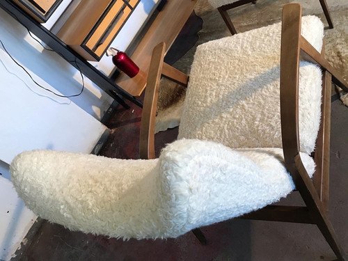 Knoll ANTIMOTT Wingback Armchair 50s (photo 5 of 38)