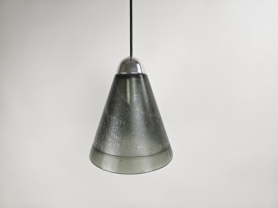 Image 1 of Lámpara colgante gruesa antracita living glass Peill & Putzler