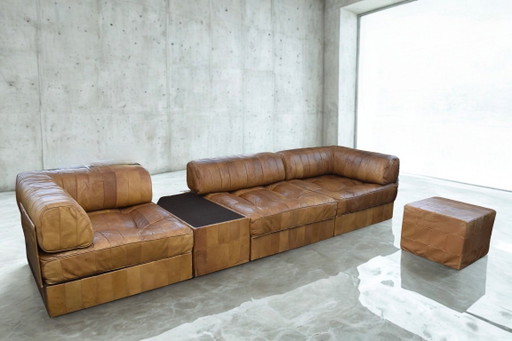 De Sede DS 88 Exclusive 1975 Modular Patchwork Landscape Sofa