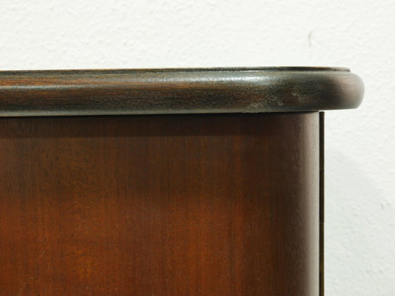 Image 1 of Vintage dressoir, jaren 60 – Makoré en mahoniefineer, midden 20e eeuw, Duitsland