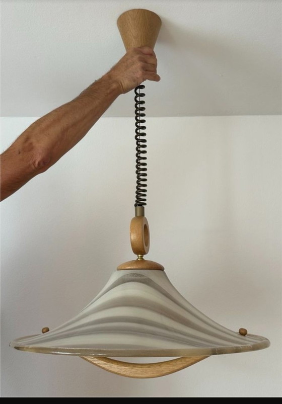 Image 1 of Lampada Cristallux Hustadt anni '70-'80