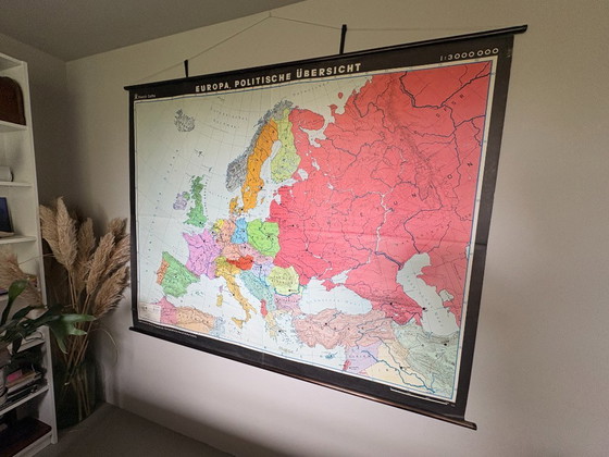 Image 1 of EUROPE, APERÇU POLITIQUE - Carte de l'Allemagne de l'Est 1977