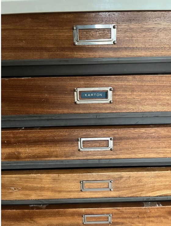 Image 1 of Teken-/ladekast scolastico vintage 