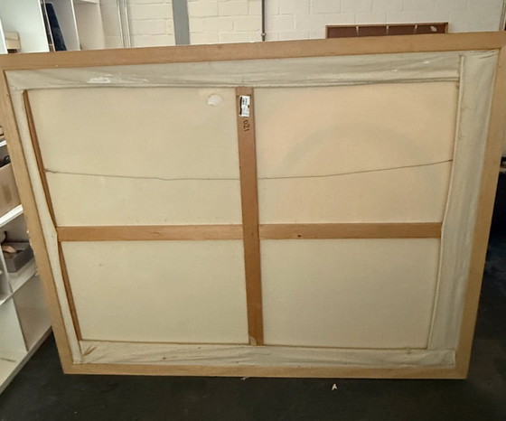 Image 1 of Schilderij Hans Kooijman Titel “Oogst Der Perikelen” Afmeting 180 x 140