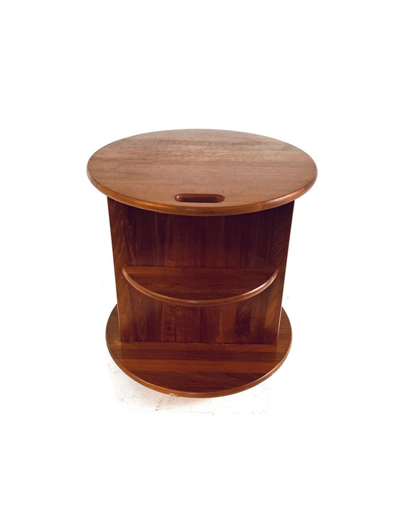 Image 1 of Teak bar cart, Toften Møbelfabrikken '70