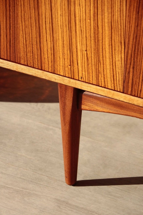 Image 1 of Credenza vintage in teak e zebrano – Elliots of Newbury, anni '60