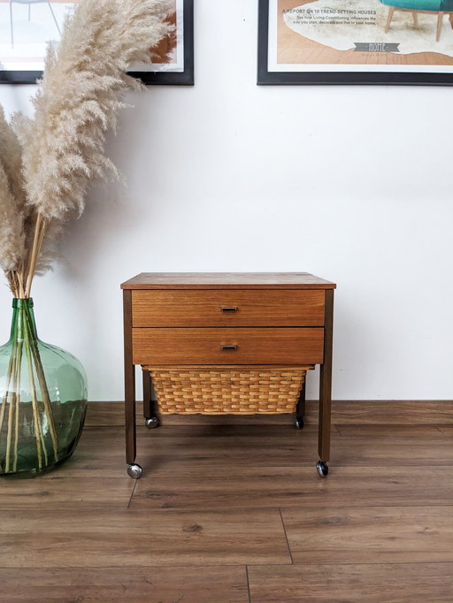Travailleuse vintage design scandinave 