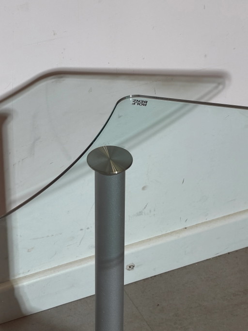 Mesa auxiliar de cristal Rolf Benz – bijzettafels, Glass (photo 2 of 3)
