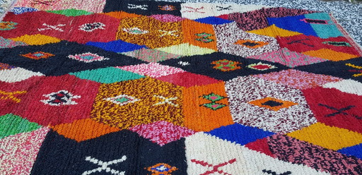 Handgeknoopt Berber kleed wol 267x167cm