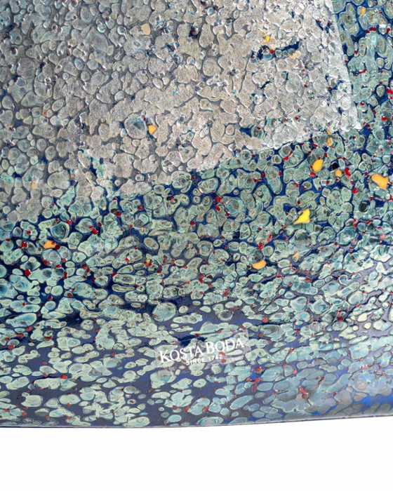 Image 1 of Art Glass Satellite Vase by Bertil Vallien for Kosta Boda, 1992